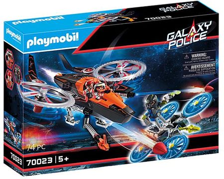 Playmobil 70023 Galaxy Police Helikopter Piratów