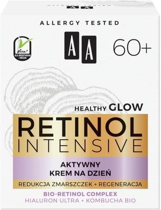 Krem AA Retinol Intensive 60+ aktywny redukcja zmarszczek+regeneracja na dzień 50ml