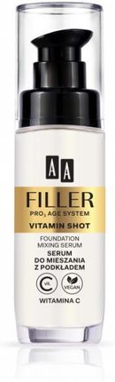 Aa Filler Pro3 Age System Vitamin Shot Serum Do Mieszania Z Podkładem Witamina C 30 ml