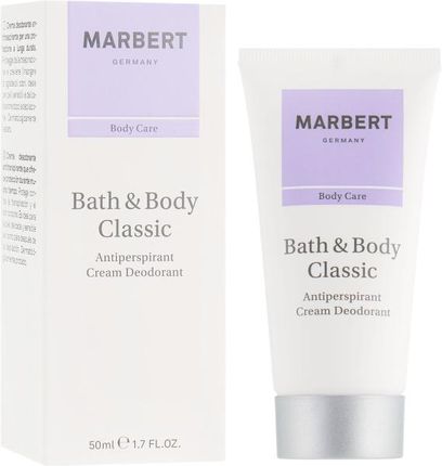 Marbert Antyperspirant W Kremie Bath & Body Classic Anti-Perspirant Cream Deodorant 50Ml