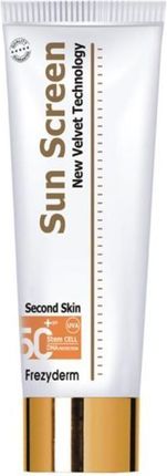 Frezyderm Przeciwsłoneczny Balsam Do Ciała Sunscreen Second Skin Velvet Body Lotion Spf50+ 125Ml