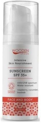 Wooden Spoon Przeciwsłoneczny Krem Do Opalania Sunscreen Spf35+ 50ml