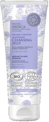 Natura Siberica Kojąca Galaretka Oczyszczająca Do Twarzy Organic Certified Soothing Cleansing Jelly 140ml