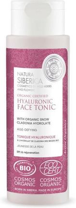 Natura Siberica Nawilżający Tonik Do Twarzy Z Kwasem Hialuronowym Organic Certified Hyaluronic Face Tonic 150ml