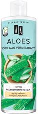 Zdjęcie AA Aloes 100% aloe vera extract tonik regenerująco-kojący 400 ml - Bieżuń