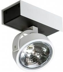 Azzardo Lampa Reflektor Max 1 230V Techniczna Białoczarna Z Ruchomym Źródłami Światła (Az1373)