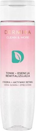 Dermika Clean & More Tonik-Esencja Rewitalizująca Cykoria + Aktywny Retinol 200Ml