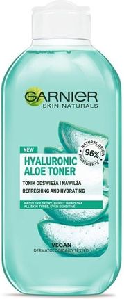 Garnier Hyaluronic Aloe Tonik nawilżający z kwasem hialuronowym i ekstraktem z aloesu 200 ml