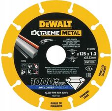 Zdjęcie DeWalt Tarcza Diamentowa Extreme Metal 125 X 1,3 X 22,23Mm Dt40252 - Radoszyce