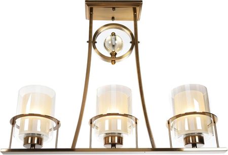 Lumina Lampa Art Deco Mosiężna Bronx W3 (Ldp12343Md)