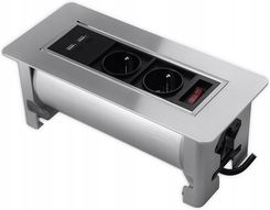 Zdjęcie GNIAZDO BLATOWE OBROTOWE ERGOLINE SPS-O24S - Prochowice