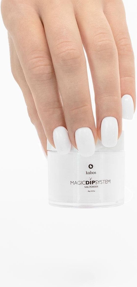 KABOS PROSZEK MANICURE TYTANOWY 02 WHITE FRENCH Opinie i ceny na Ceneo.pl