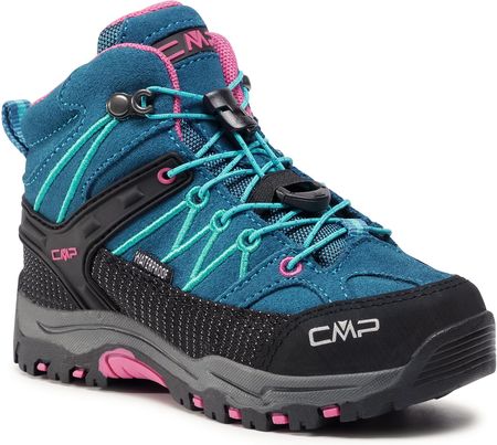 Cmp Kids Rigel Mid Trekking Shoe Wp 3Q12944 Deep Lake Baltic 06Mf