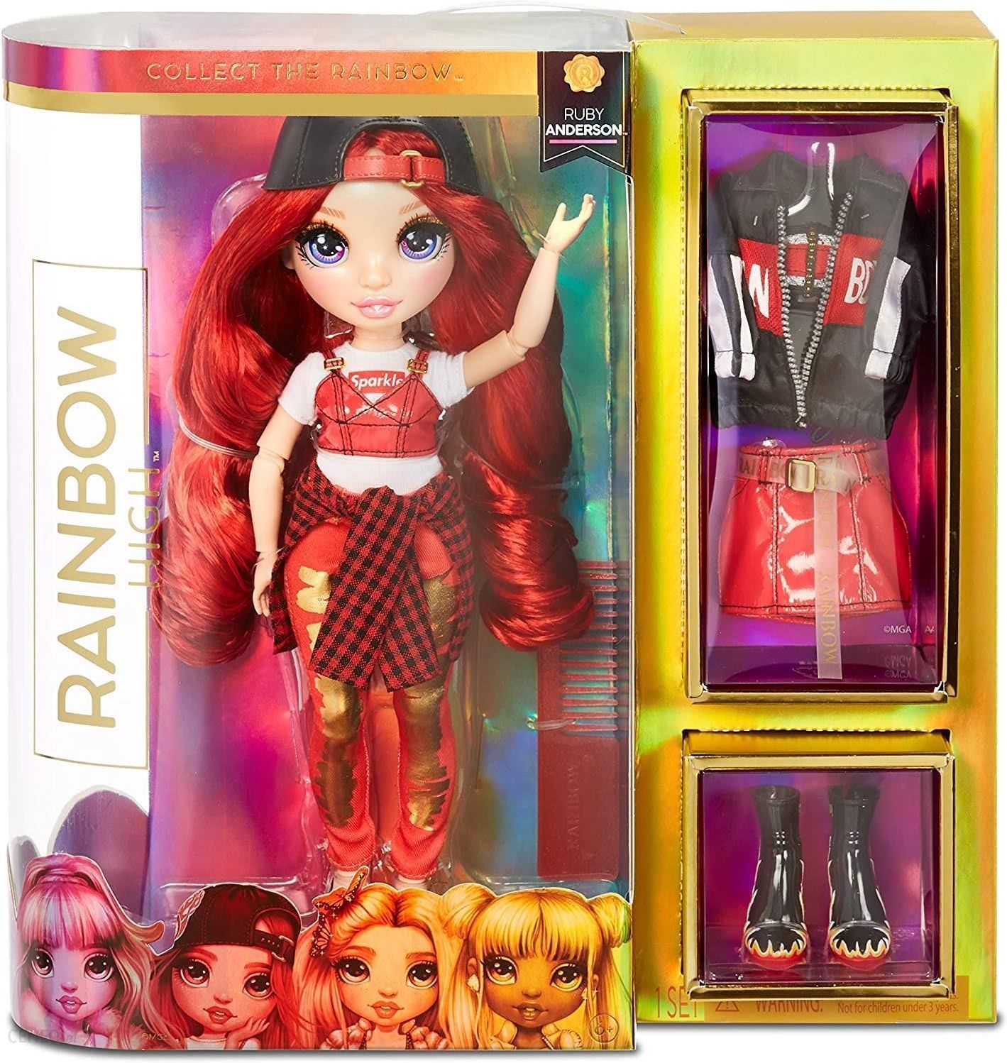 Coffret poupée RAINBOW HIGH - Ruby Anderson- vendu neuf