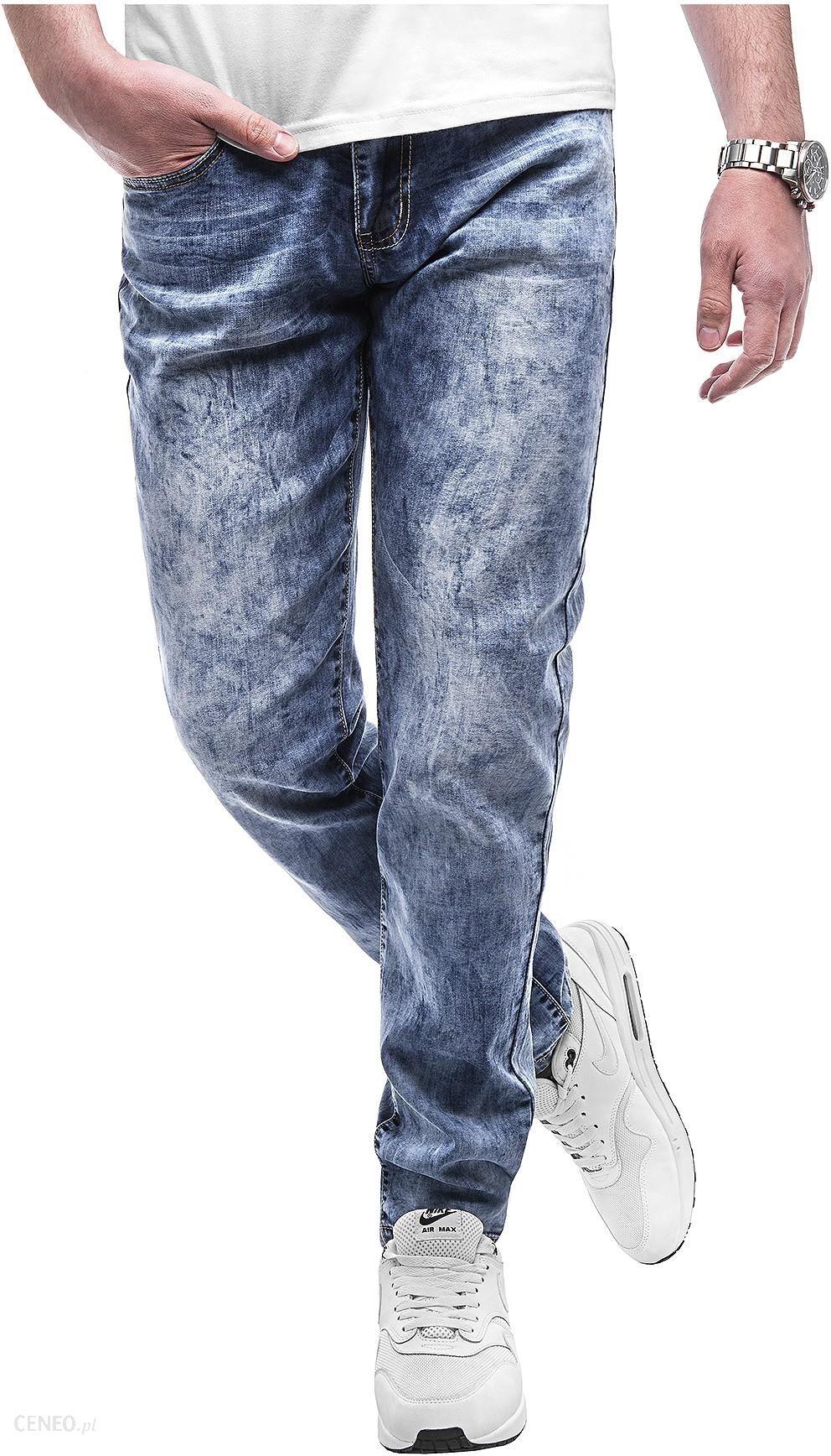  Spodnie jeansowe męskie - niebieskie 2055
