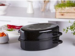 Zdjęcie Emalia Silesia Rybnik Brytfanna Emaliowana 2,8L+ Pokrywa 2,8L 30Cm - Rejowiec Fabryczny