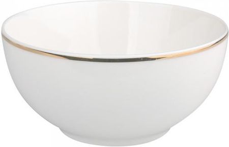 Bella Złota Linia Miska 14Cm Porcelana Kremowa 520Ml