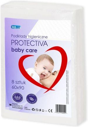Incomed Protectiva Baby Care Podkłady Higieniczne 60x90Cm 8szt.