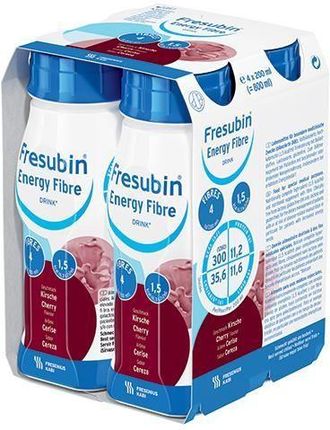 Fresubin Energy Fibre Drink wiśniowy 4x200ml