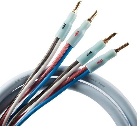 Supra Cables Quadrax 2x3m (2x4.0mm - Single Wiring)