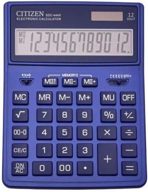 Citizen Kalkulator Sdc444Xrnve Granatowy