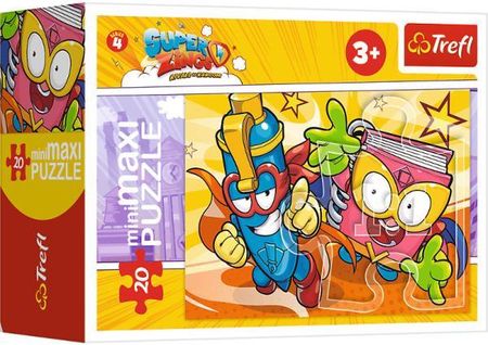 Trefl Puzzle miniMaxi 20el. Kid Kazoom i Super Zings 56026