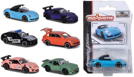 Majorette Auto Porsche Premium 6 wzorów 