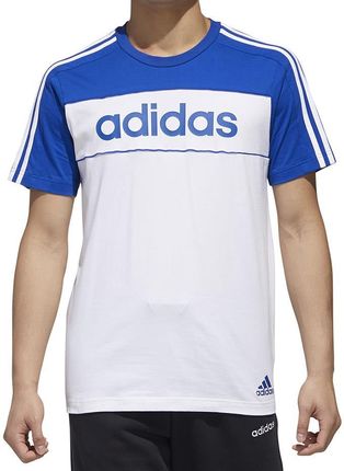 Koszulka m ska adidas Essentials Tape bia o niebieska GD5479 Ceny i opinie Ceneo.pl