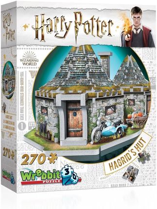 Wrebbit 3D Puzzle Harry Potter Hagrid's Hut 270El.