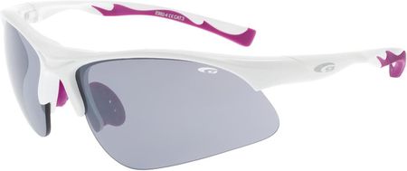 Goggle Okulary Na Rower Mtb Balami Biało-Fioletowe Biały