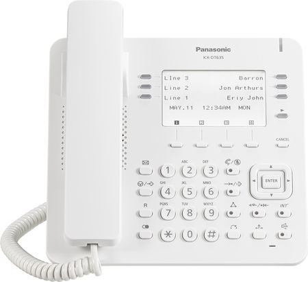 Panasonic Kx-Dt635Ne Biały