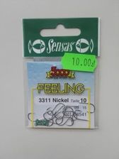 Zdjęcie Sensas Haczyki 3311 Nr8 Feeling Nickel Opak 15Szt - Łomianki