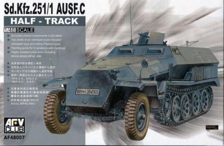 Afv Club 48007 1:48 Sd.Kfz. 251 1 Ausf. C