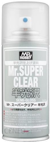 Mr Super Clear Semi-Gloss Spray