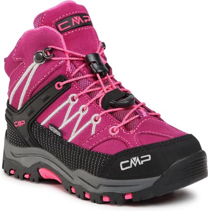 Trekkingi CMP - Kids Rigel Mid Trekking Shoe Wp 3Q12944 Berry/Pink Fluo 05HF