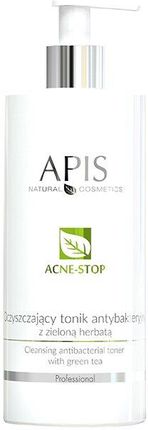 Apis Acne-Stop Oczyszczający Tonik Z Zieloną Herbatą 300Ml