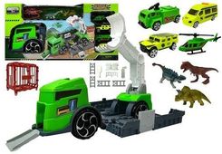 Lean Toys Zestaw Ciężarówka z Dinozaurami Transporter  