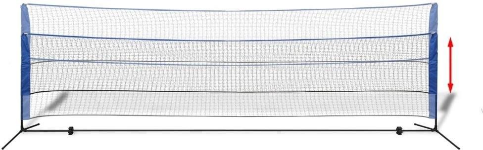 Vidaxl Siatka Do Badmintona Lotki 500X155Cm - zdjęcie 8 Vidaxl Siatka Do Badmintona Lotki 500X155Cm