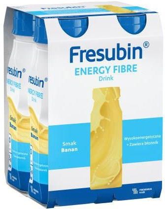 Fresubin Energy Fibre Drink smak bananowy 4x200ml