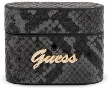 Guess Guess GUACAPPUSNSMLBK AirPods Pro cover czarny/black Python Collection