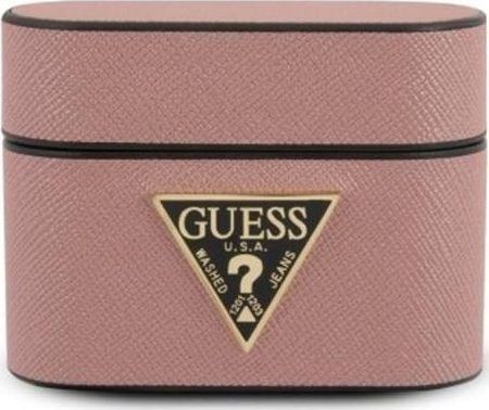 Guess Guess Saffiano - Etui Airpods Pro (różowy)