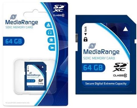 Karta MediaRange  SDXC 64GB Class 10 (MR965)
