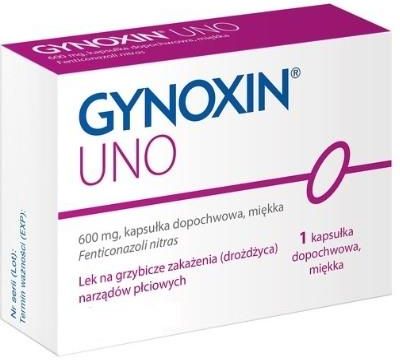 Gynoxin Uno 0,6g 1kaps.