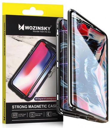 Wozinsky Full Magnetic Case Samsung Galaxy A51 Czarno-Przezroczysty