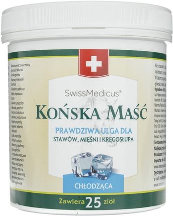 Herbamedicus Swiss Medicus Końska Maść Chłodząca 500Ml