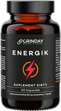 Zdjęcie Grinday Energik Energia Witalność Suplement Diety 60kaps - Stepnica