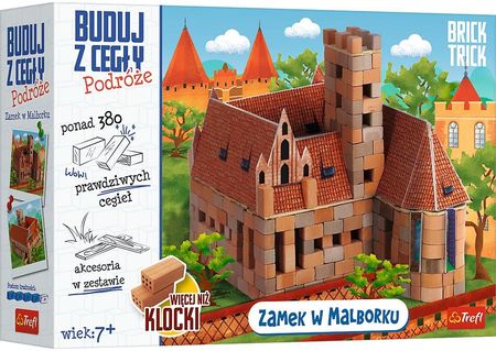 Trefl Brick Trick buduj z cegły Podróże Zamek w Malborku 61384