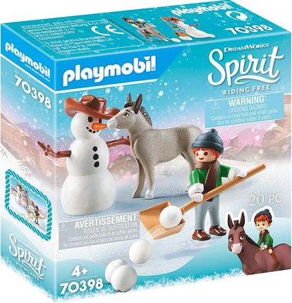 Playmobil 70398 Spirit Zabawa Na Śniegu