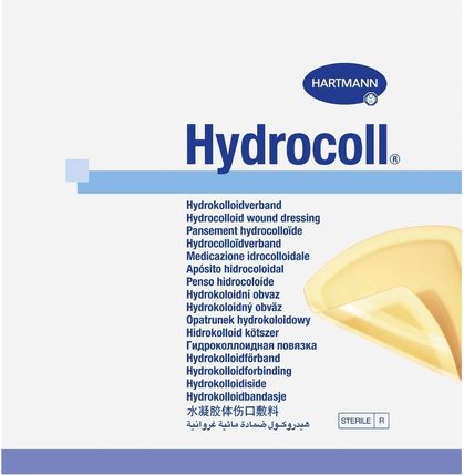 HARTMANN HYDROCOLL OPATRUNEK HYDROKOLOIDOWY 7,5X7,5CM/10SZT