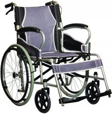 WÓZEK INWALIDZKI SKŁADANY, LEKKI - dobre Wózki inwalidzkie balkoniki i laski